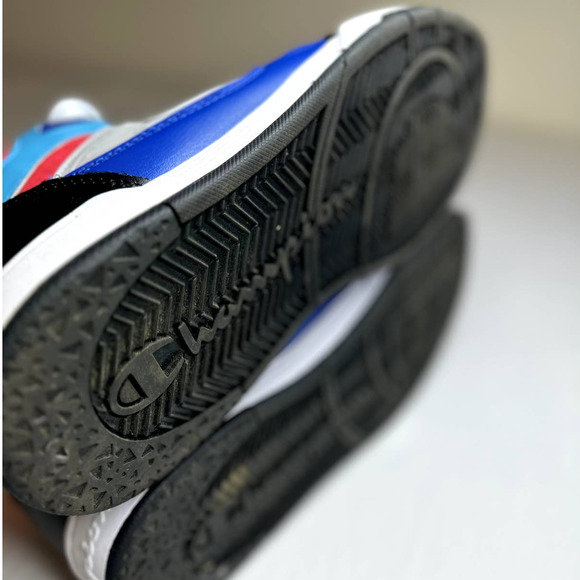 CHAMPION 3 ON 3 HI TOP MEN SNEAKERS BLACK MULTI COLOR NEW SIZE 10.5 - Picture 5 of 7